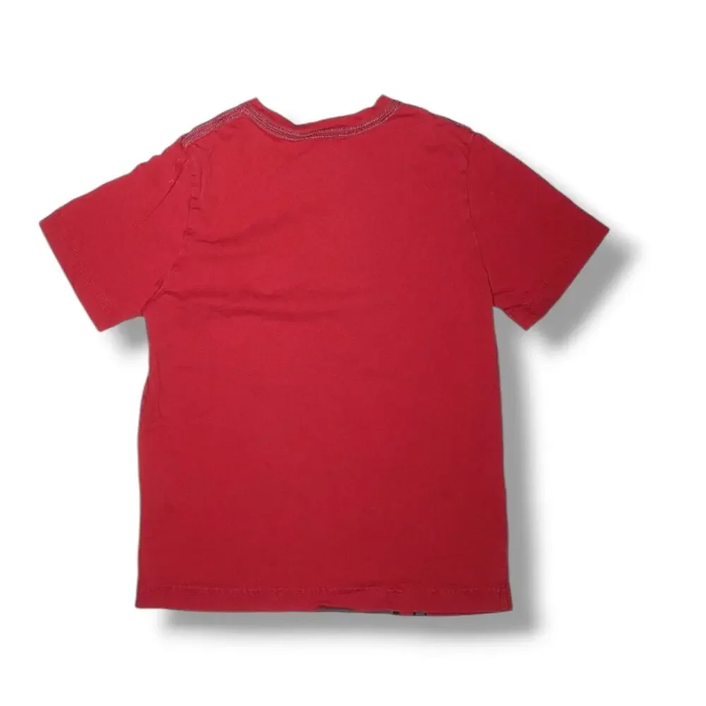 Hanna Andersson Viking Graphic Tee Red Size Cotton Nordic Norse Scandinavian Top